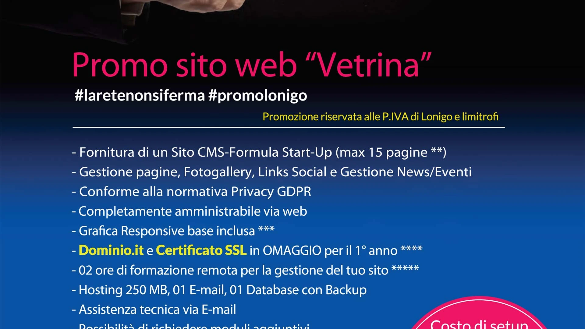 Promozione Sito Web vetrina