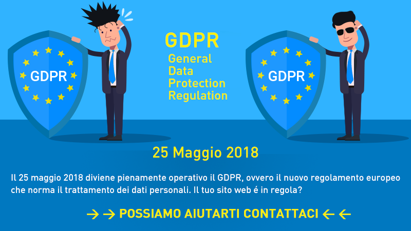 GDPR il tuo sito è pronto?