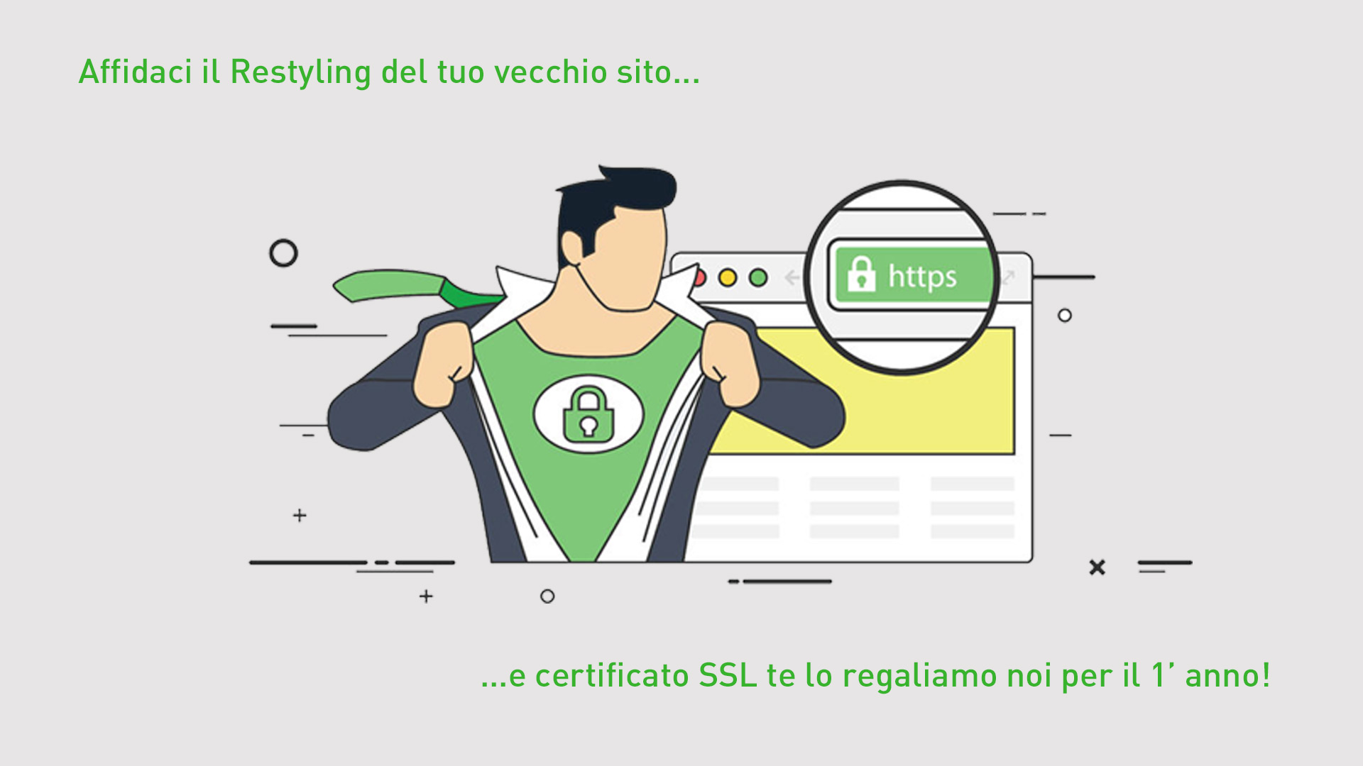 Certificato SSL in omaggio